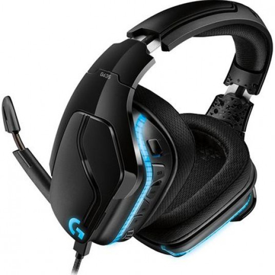 Casti Gaming Logitech G635 RGB Lightsync Surround 7 1 Multiplatforma