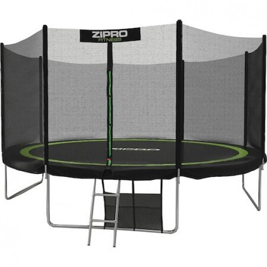 Trambulina Zipro Jump Pro Cu Plasa De Protectie Exterioara 435 Cm