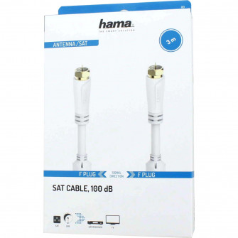 Cable antena  Hama 75db 3m