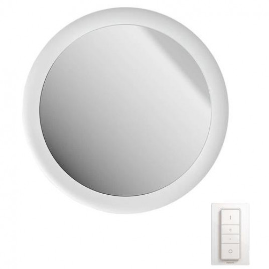 Aplica Led Integrat Cu Oglinda Pentru Baie Philips Hue Adore 40w 204w 2400 Lm Ip44 Alb