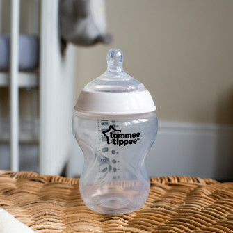 Biberon Tommee Tippee Closer to Nature, 150 ml, PP, 0 luni +, 3 buc