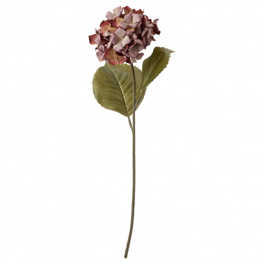 IKEA SMYCKA Floare artificiala, interior/exterior/Hortensia (Hydrangea)  roz, 60 cm