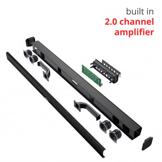 Soundbar AKAI ASB-5L, 2.0 Canale, 40 W, Bluetooth, USB, HDMI (ARC), Aux ...