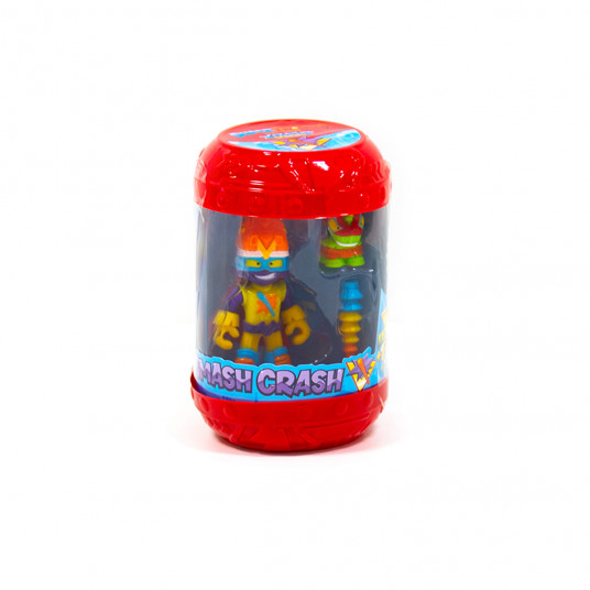 Figurina Mash Crash cu accesoriu SuperThings seria Kazoom Kids S1 